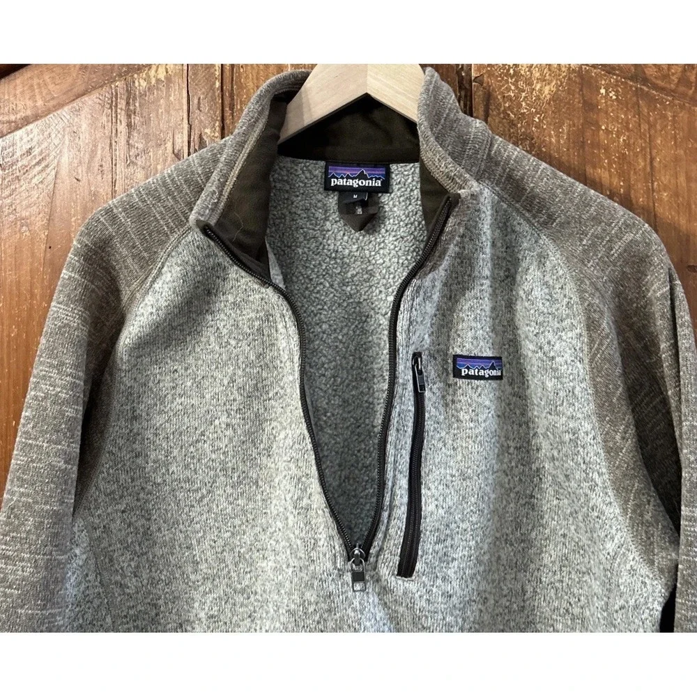 Men's PATAGONIA Better Sweater 1/4-Zip Fleece Pullover #25523‎ Large